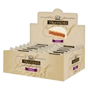 Alfajor Trassens premium blanco x 12 un.